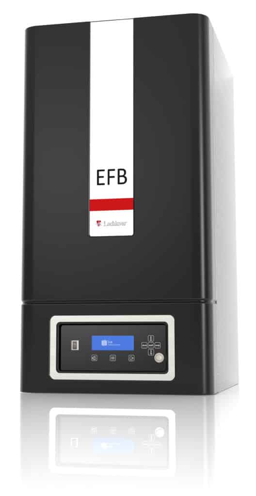 EFB wall hung gasfired condensing boiler Lochinvar