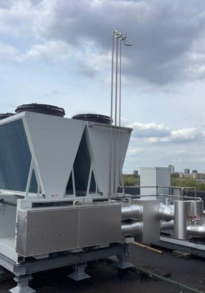 Lochinvar Imperium System Controller with Amicus Altus R290 Heat Pump