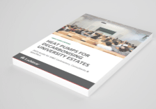 Lochinvar guide front cover to Heat Pumps for Decarbonising University Estates