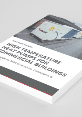 Front Cover of High Temperature Heat Pumps for Commercial Buildings Guide