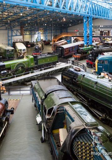 National Railway Museum Great Hall turntable