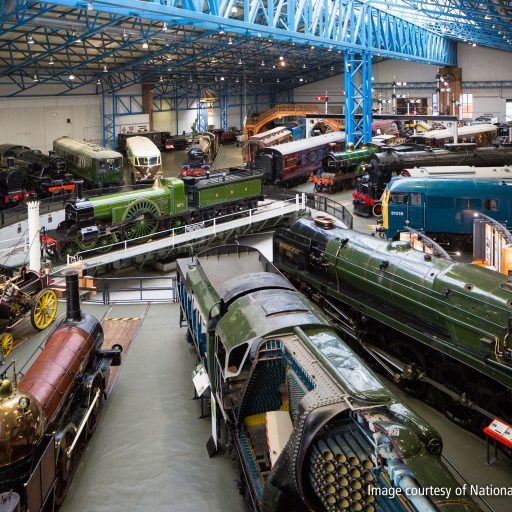 National Railway Museum Great Hall turntable