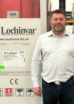 Michael Hewitt, Area Sales Manager - North East & Yorkshire Heat Pumps Lochinvar